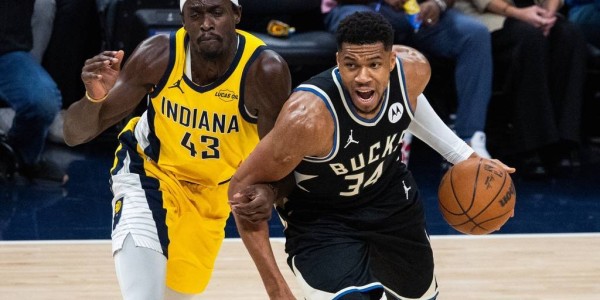 字母哥33+13送压哨绝杀 雄鹿客场险胜步行者